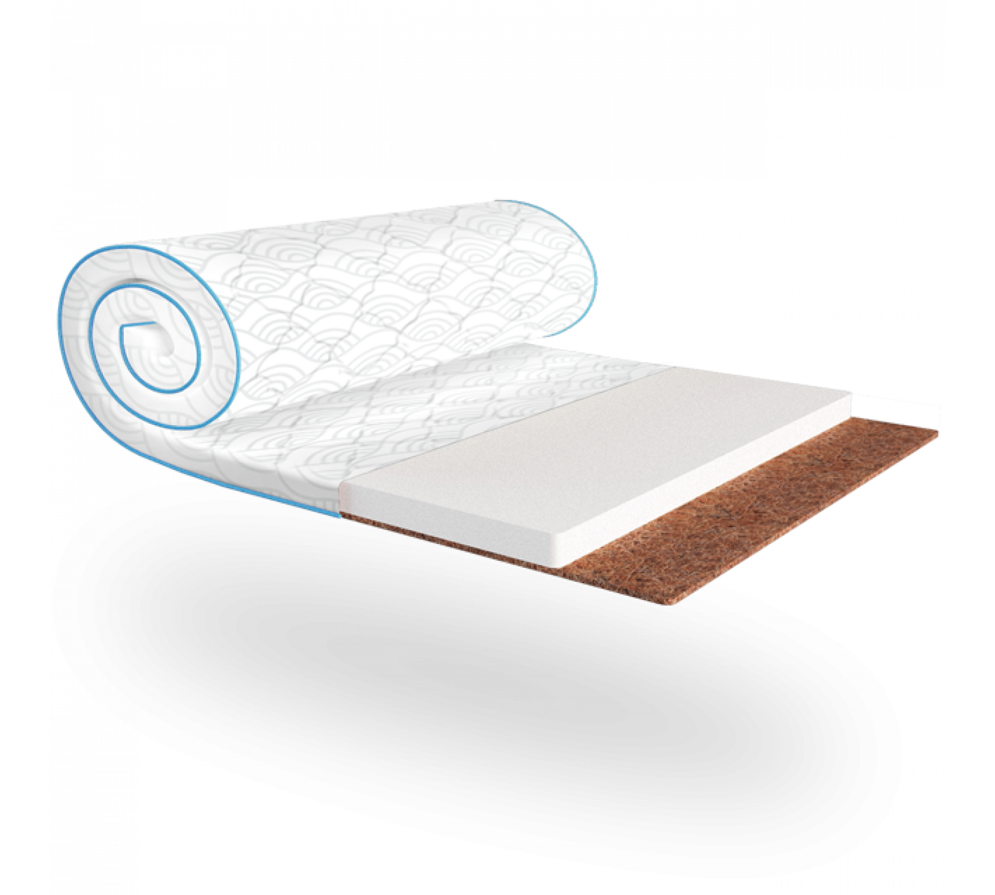 Міні-матрац Sleep&Fly mini FLEX 2в1 KOKOS жаккард